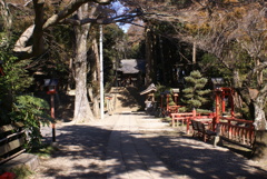 間々田八幡宮参道