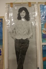 夏目雅子さんのポスター