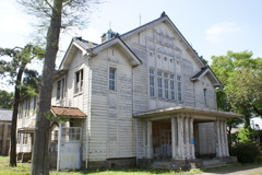 旧講堂のアップ