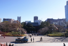 大殿から見た境内