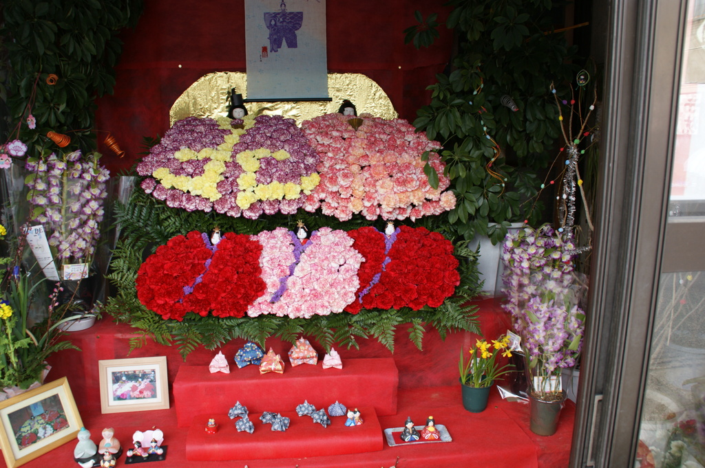 花屋の雛人形