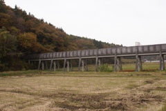 膳棚水路橋遠景