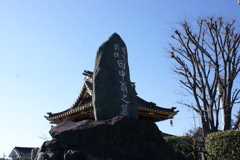 佐野厄除け大師の田中正造の墓