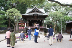 二荒山神社の神楽殿