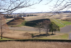 稲荷山古墳全景