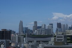 渋谷ヒカリエから見た新宿方向