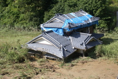 被災した住宅