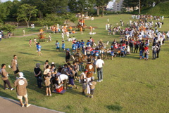 神輿の出発前１