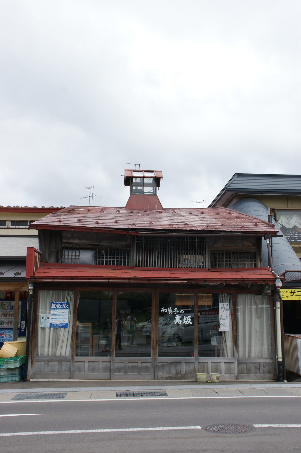 望楼のある建物