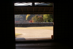 内部から見た石塀