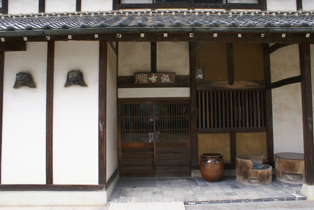 別邸の玄関