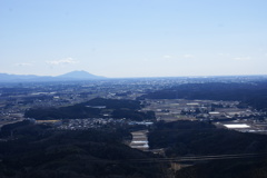 羽黒山南側の眺め