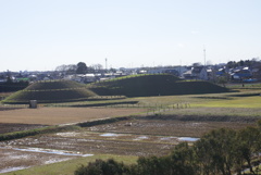 将軍塚古墳全景