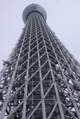 スカイツリー真下から