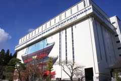 改修工事中の輪王寺三部殿