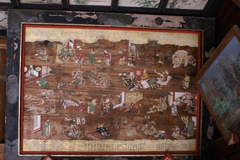 奉納された絵馬