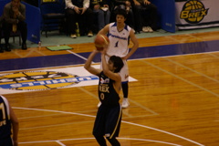 田臥選手のフリースロー