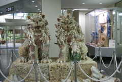 宮古空港のシーサー