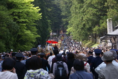 千人武者行列の最後