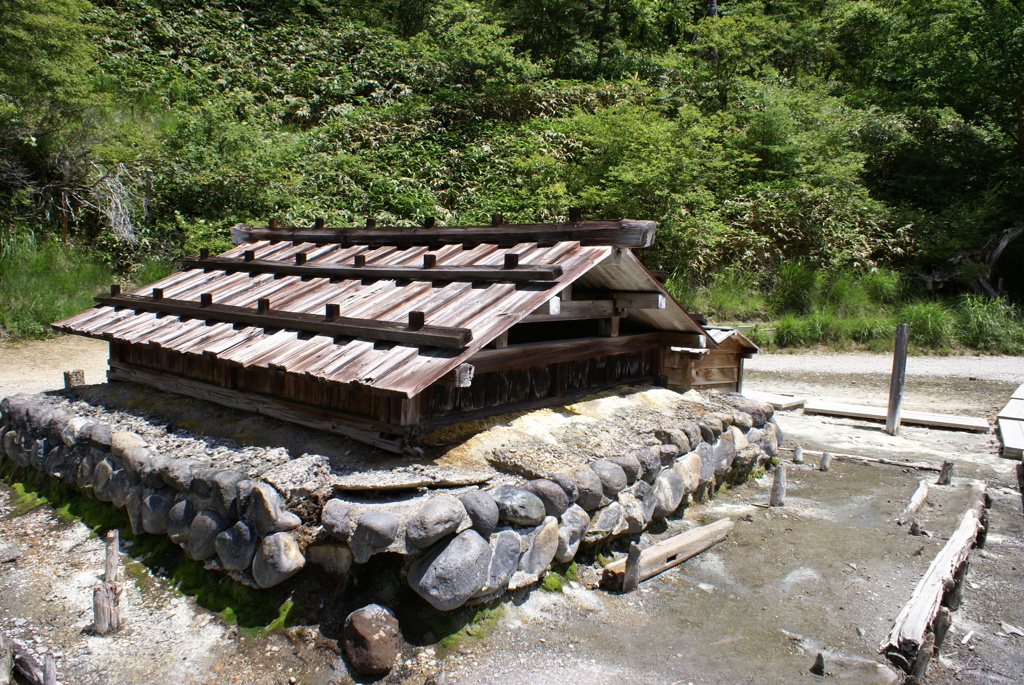湯元の源泉