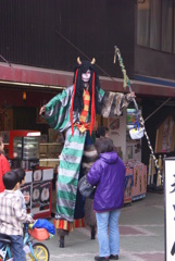 突然現れた妖怪