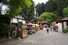 鷲子山上神社の商店