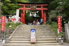 鷲子（とりのこ）山上神社の鳥居