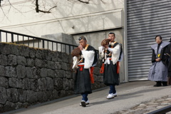 輪王寺　豆まき　山伏入場