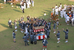 神輿の出発前５