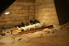 将軍塚古墳石室の復元