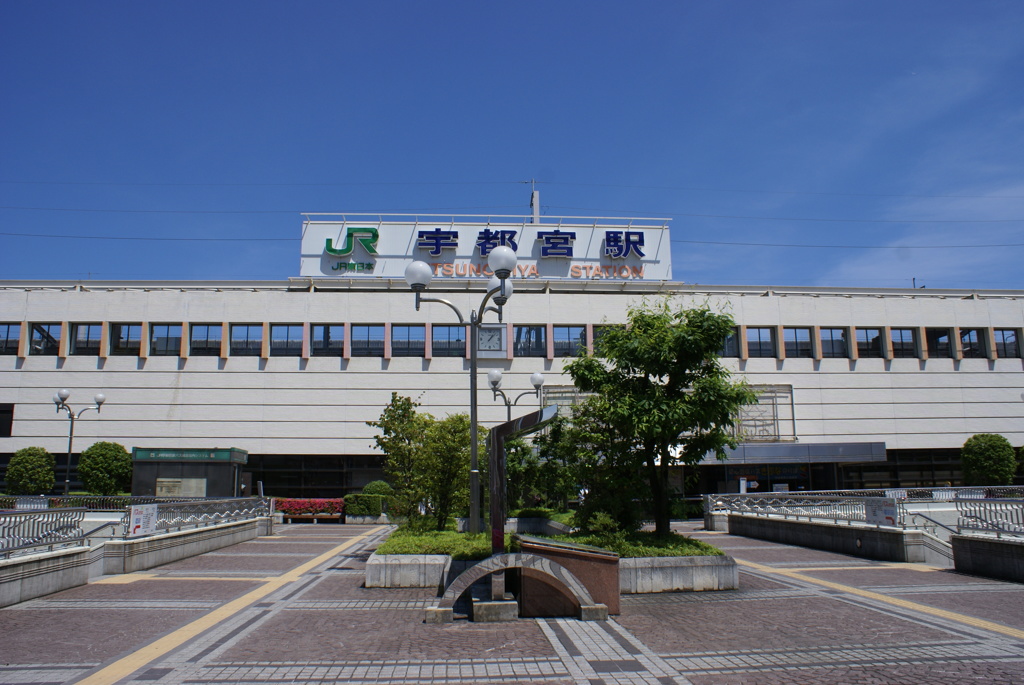 ＪＲ宇都宮駅正面