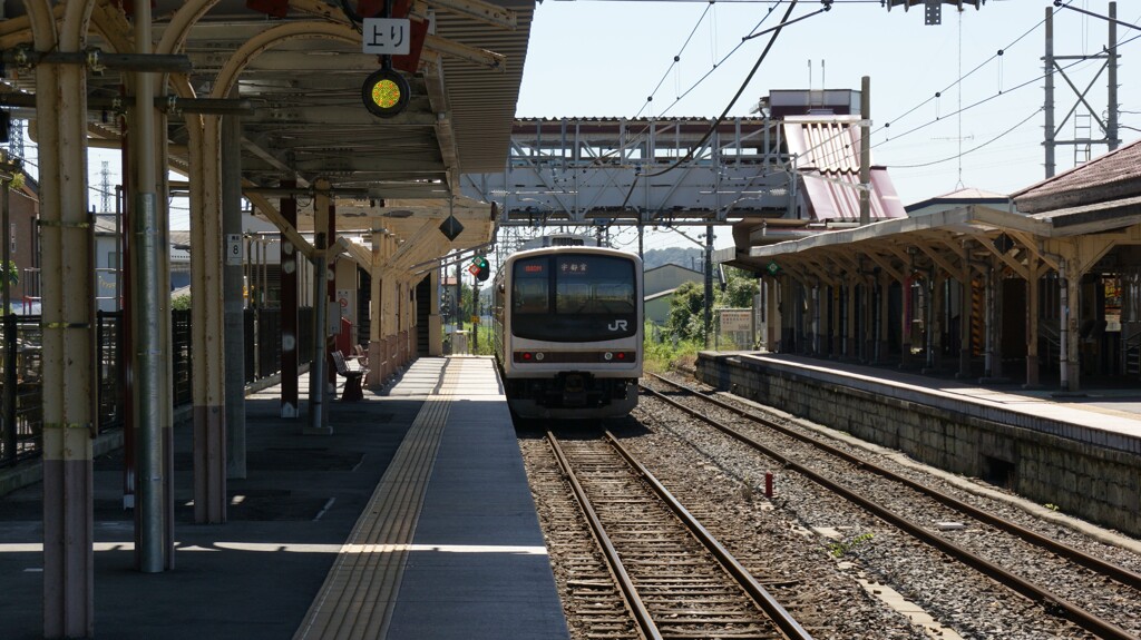 宇都宮行き発車