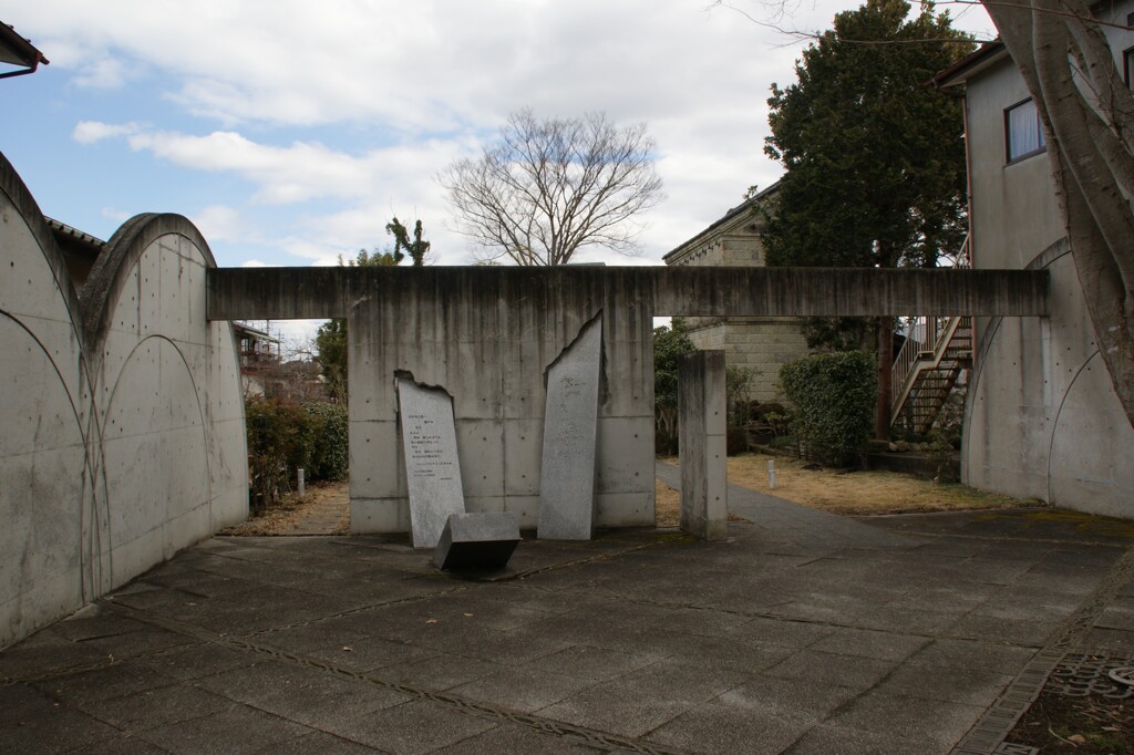 荒井寛方とタゴール記念公園