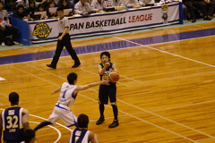 田臥選手のパス