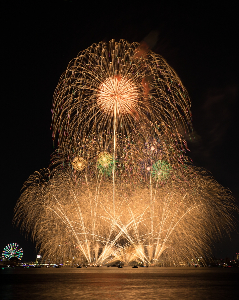 名港水上芸術花火2022 その５