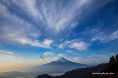 秋空眺め