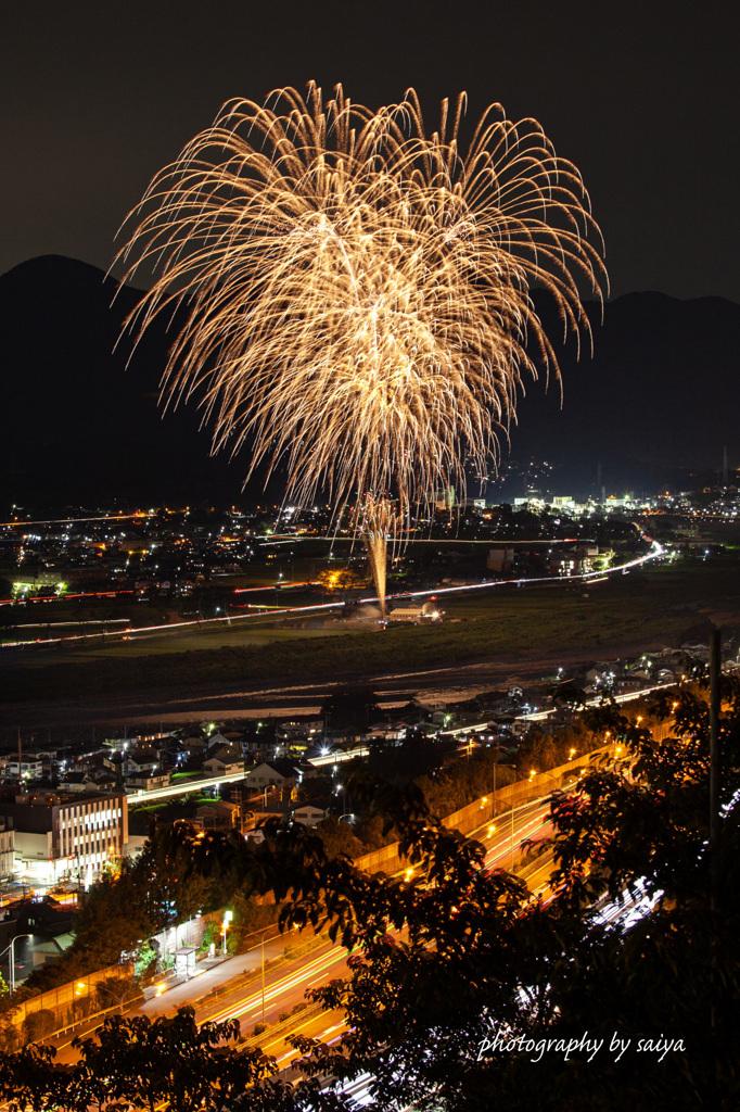あしがらみんなde祈る花火　開成町