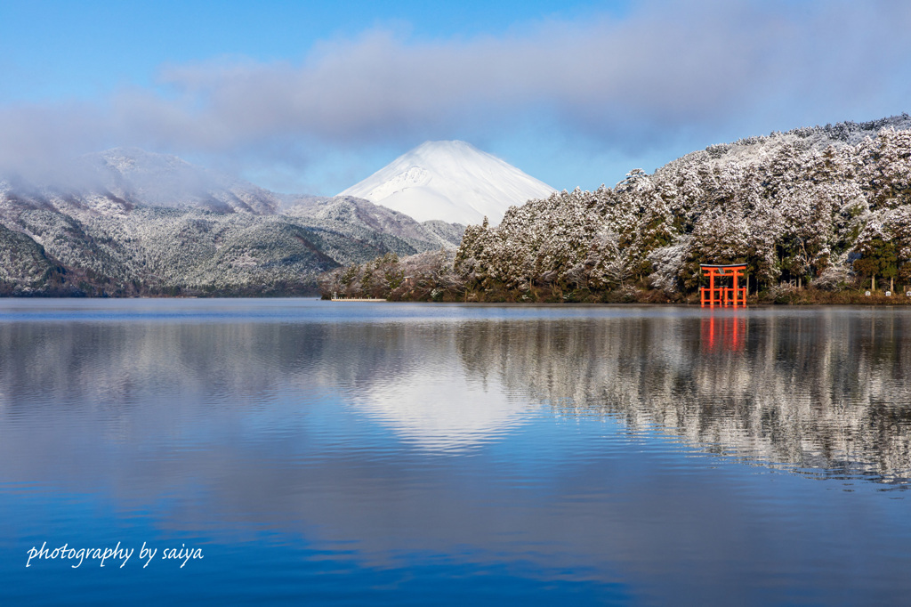 白銀の湖畔