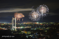 秩父夜祭花火1