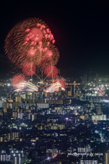 名港水上芸術花火2025 その３