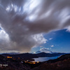 月夜の暴れ雲
