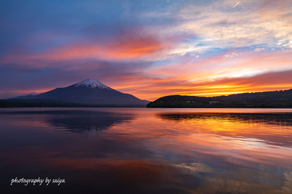 夕焼けreflection