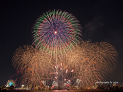 名港水上芸術花火2022 その７