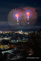 秩父夜祭花火3