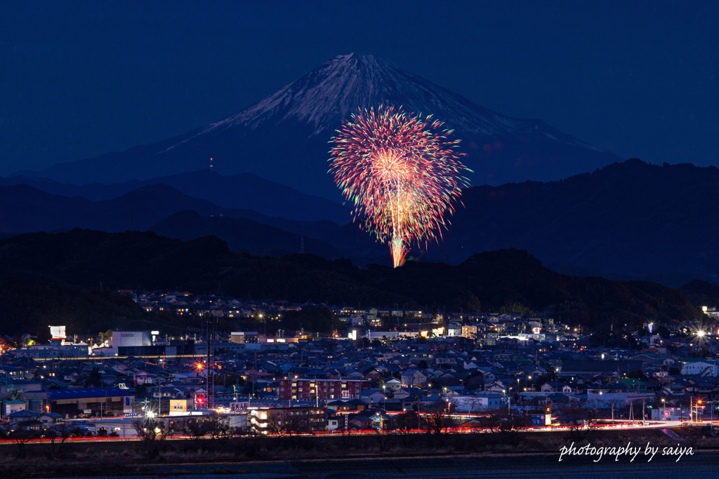 祝成人！藤枝市サプライズ花火 2022