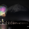 河口湖冬花火 2021