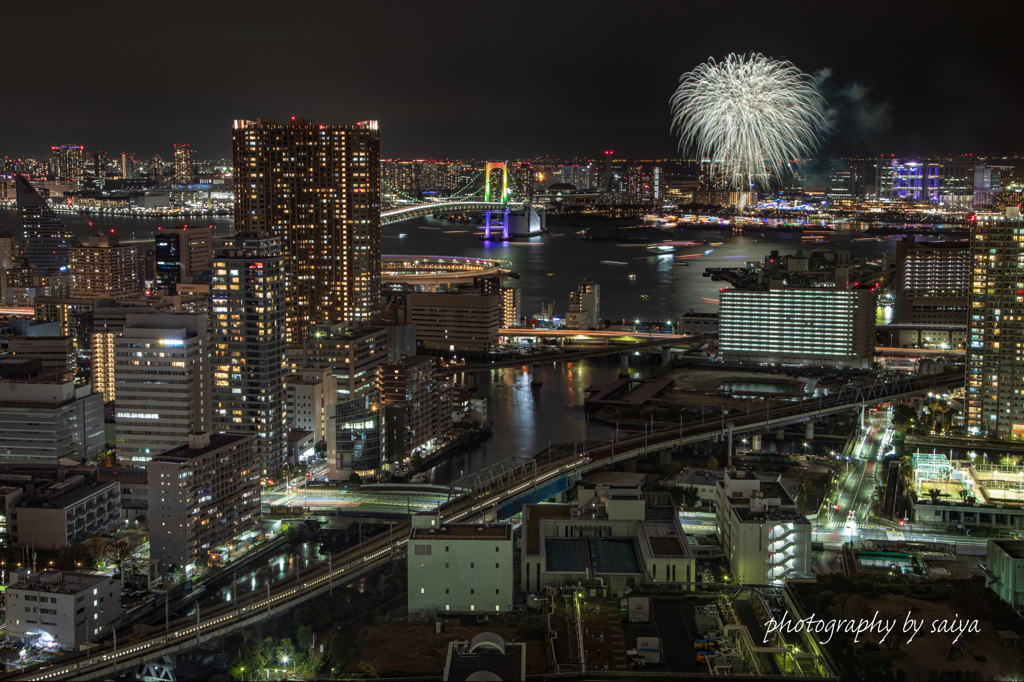 お台場レインボー花火2025 その１