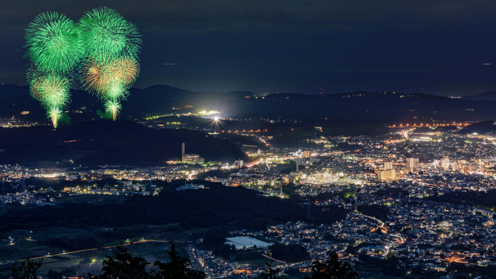 秦野たばこ祭花火2