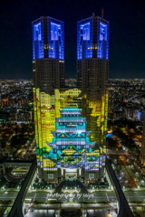 都庁 プロジェクションマッピング その３