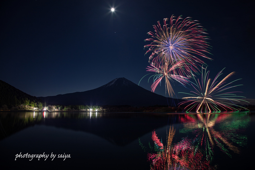 田貫湖まつり花火2024 その１